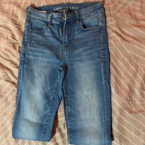 American eagle high waisted skinny jeans